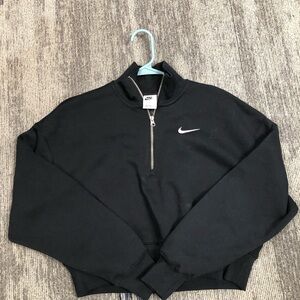Nike Black Quarter-Zip Pullover